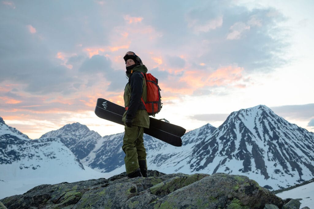 Haglöfs Snowboard Bekleidung Winter Schnee